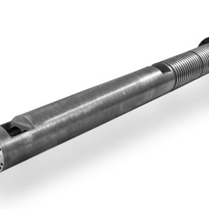 65/22 plastic extruder parallel twin screw barrel for pvc